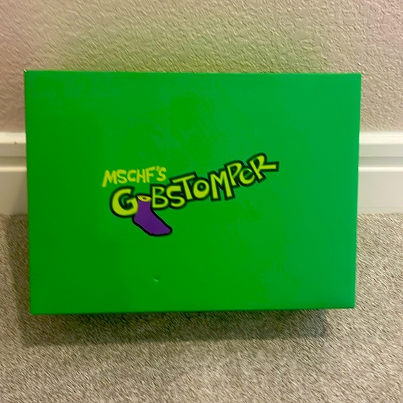 MSCHF Gobstomper Sour edition, size 8 (men) shoes, poster, box, extra laces. - Picture 1 of 5